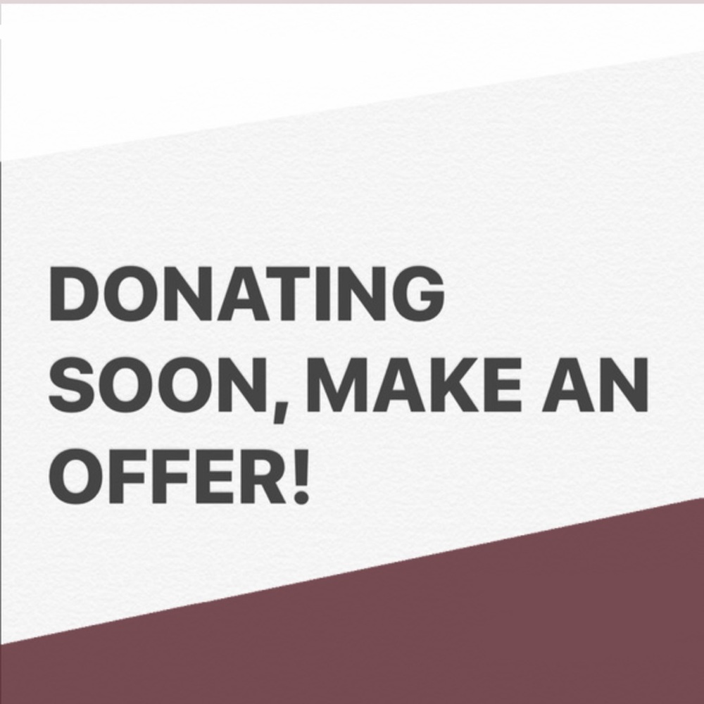 Donating Soon!